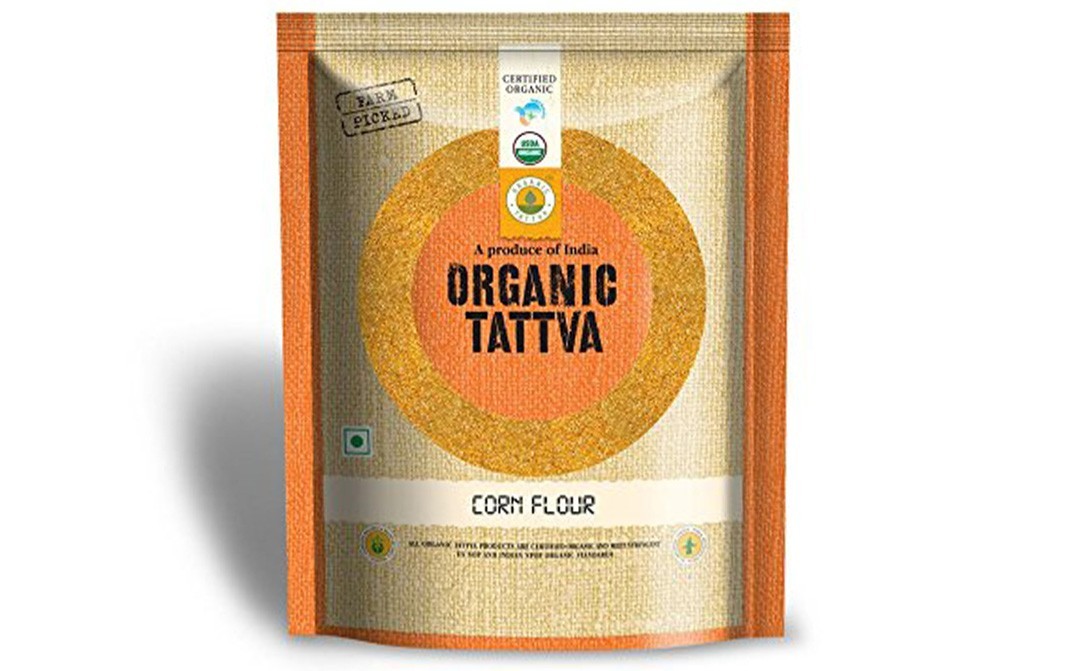 Organic Tattva Corn Flour    Pack  500 grams